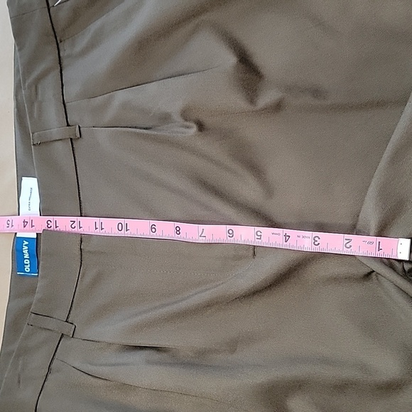 Old Navy Size L Brown "Extra High Rise" Trouser Shorts, NEW with Tag - Picture 7 of 12